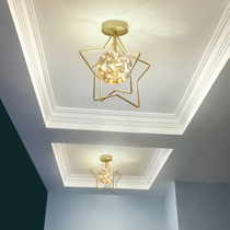 Aisle lights simple starry ceiling lights creative Net Red Porch corridor Nordic personality cloakroom balcony lamps