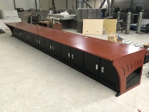 Manufacturer Direct Sale Jinkyushu Custom Thickened Multi-Link Command Center Console Monitoring Station console dispatching desk