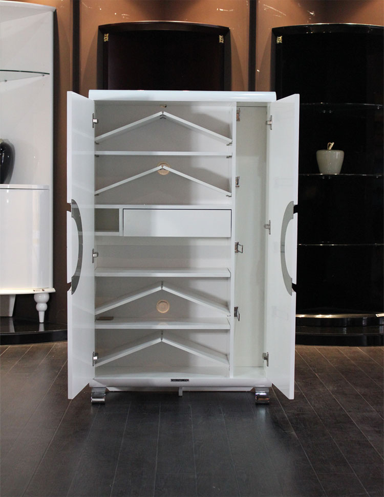 真荣小虎鞋柜 正品 zr-y007 质量保证 高亮光烤漆 双门玄关鞋柜_7折