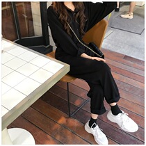2023 Spring girl light gentle and soft wind early autumn wear pants early autumn wear