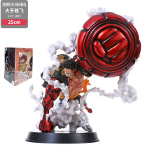 One piece Luffy hand domineering ape king Luffy oversized GK animation two dimensional birthday gift model ornaments