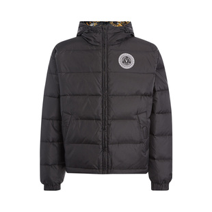 versace 短款连帽羽绒服