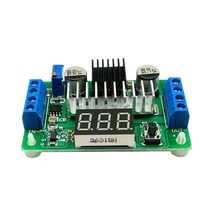 DCDC LTC1871 boost module 3 5-30V 100W with two-way display voltmeter ultra LM2577