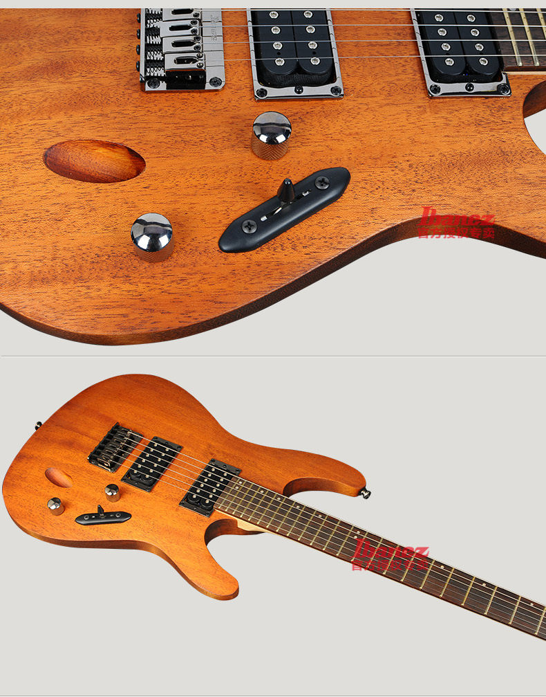 正品ibanez电吉他依班娜印尼产s521固定弦桥24品电吉他套装