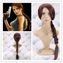 Ancient Tomb Limography Laura brown hemp flower braid cosplay wig speed sale through hot sell
