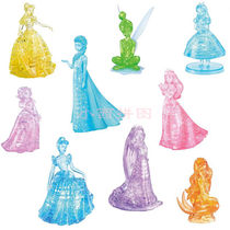 Japan 3D Cubic puzzle plastic transparent Aisha Long Fat White Snow Belle Prince Ice and Snow Treasure Black Magic Woman