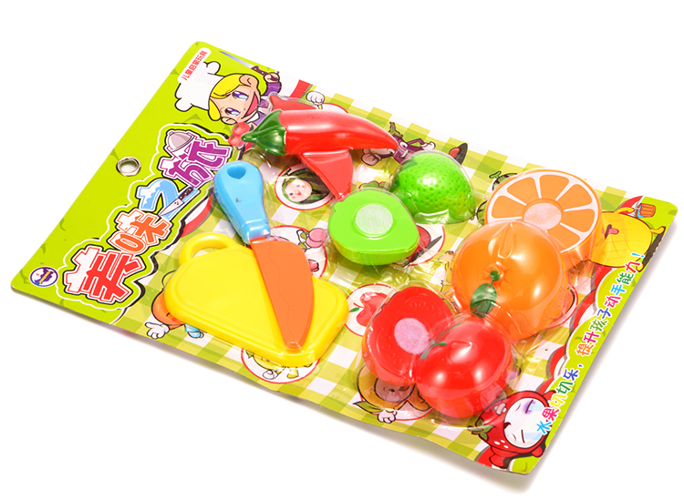 地摊爆款 切水果玩具儿童过家家玩具水果切切乐 儿童厨房玩具套装