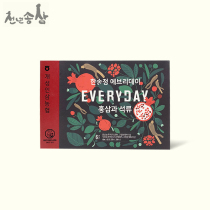 South Korea Kaesong red ginseng pomegranate concentrate strip 320g Korean ginseng nourishing imported direct supply to Korea direct mail