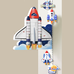 Children's height measurement wall stickers magnetically absorb baby's height stickers wallpaper can be removed without damaging the wall accurate ruler artifact