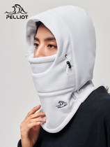 Burhy And Outdoor Thickened Anti-Chill Grip Suede Hat Autumn Winter Warm Scarf Protective Face Windproof Neck riding protective ear cap