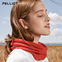 Berch and outdoor autumn and winter warm and breathable ski riding sports windproof 100 hitch neck catching suede hat