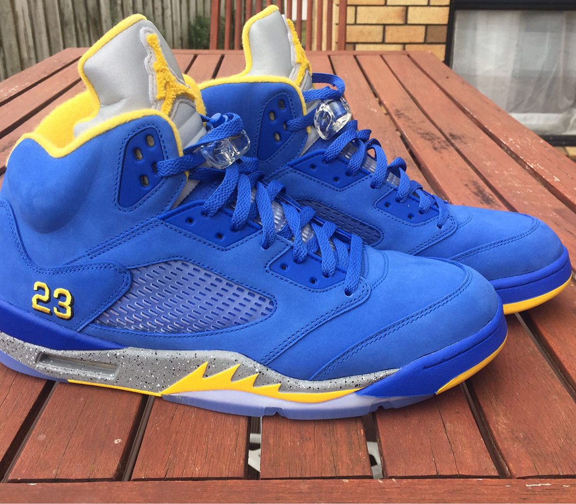 aj5球鞋兰尼配色再次回归