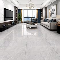 Foshan Tile 800x800 Living-room Bedroom Light Grey Thickened Diamond Glazed Porcelain Throwing Brick Anti Slip Wear Resistant Floor Brick