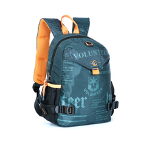 Sentei Double Shoulder Bag Student Bag Backpack Boys Large Capacity Girl Bag Mid Sized Bag Light Trend Waterproof Canvas