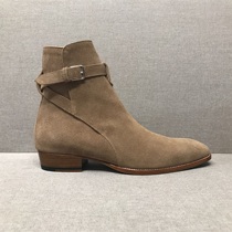 (Playmaker) New Product Chelsea Boots in Europe and America New products Chelsea Bull Anti-Suede Boots