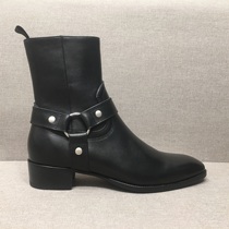 (Playmaker) New Product Chelsea Boots European and American New Pint Chelsea Trend Fashion Boots