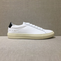 Common Retro Collision Color Shoe Tail Couple Little White Shoes Bull Leather Flat Bottom Plate Shoes Sneakers