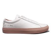 2015 White Flour Bottom Common Pink Life Small White Shoes Hand Lovers GENUINE LEATHER HEAD LAYER FLAT BOTTOM PLATE SHOES