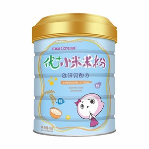 培康婴儿小米米粉宝宝铁锌钙米糊婴幼儿营养辅食桶装1段2段3段