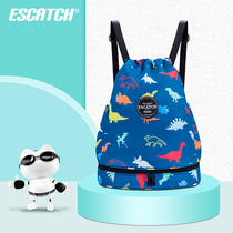 Childrens swimming bag wet and dry separation waterproof bag Mens swimsuit storage bag womens backpack swimming swimsuit equipment sports fitness bag