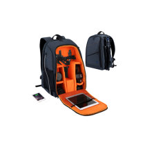 Single Counter Camera Photography Double Shoulder Backpack Digital Micro Single Lens Accessories Multipurpose Portable Waterproof Containing Finishing Bag