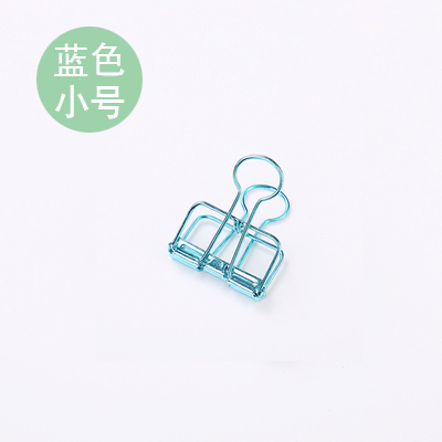 hollow clip stationery metal long tail clip large cute small phoenix tail clip fixed file test paper dovetail clip