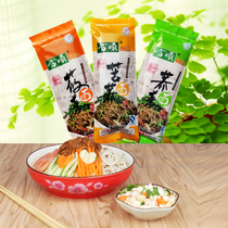 Chengde specialty Bazaar buckwheat noodles uncooked cold noodles cold noodles 9 bags 200g mixed grain noodles combination