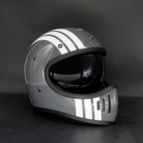 ACTIVE REGION Taiwan AR retro painted full helmet Harley Cruise zero four seasons unisex