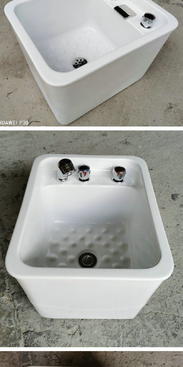 亚克力洗脚盆商用美甲促销 沐足盆 足浴店泡 压克力足浴盆 浴足盆