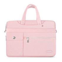 Laptop Bag for macbookpro13 inch air Apple laptop bag 15 inch shoulder slant cross female portable hipster simple 14 inch good looking computer bag ins Wind