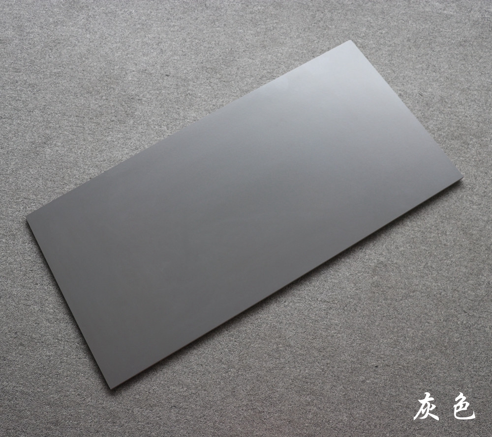 纯色瓷砖600x1200灰色地砖商场客厅防滑耐磨地板砖仿古砖白色墙砖