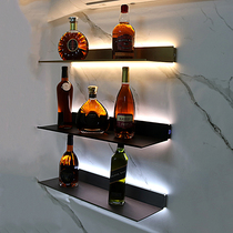 Aluminum alloy layer lamp light luminous shelf luminous metal layer plate LED lamp bracket partition lamp