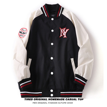 MLBNY Chauchio Mens Costume Baseball Uniform Spring Autumn Clothes Standout Day Ensemble Porn Lovers FLIGHT JACKET JACKET