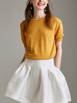 BEEWOOD Bi Wutong original summer new socialite slim temperament white skirt four seasons wild tutu short skirt