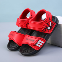 2022 New Child Shoes Boy and Girl Sandals Wear Non Slide Soft Soft Soft Soft Soft Soft Soft Soft Soft Soft Sound Spider - Man Childrens Shoes Magic Pass