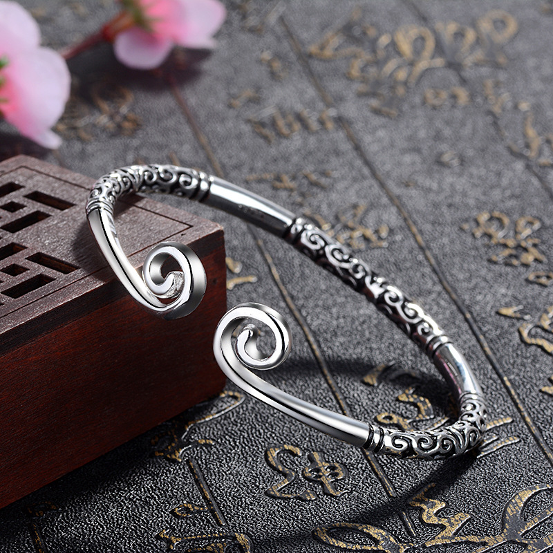 立体3d悟空紧箍咒流星时尚百搭手镯手链子手环男女款首饰品女士