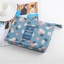 Small object storage bag waterproof storage bag female washing cosmetics storage bag printed cosmetic bag