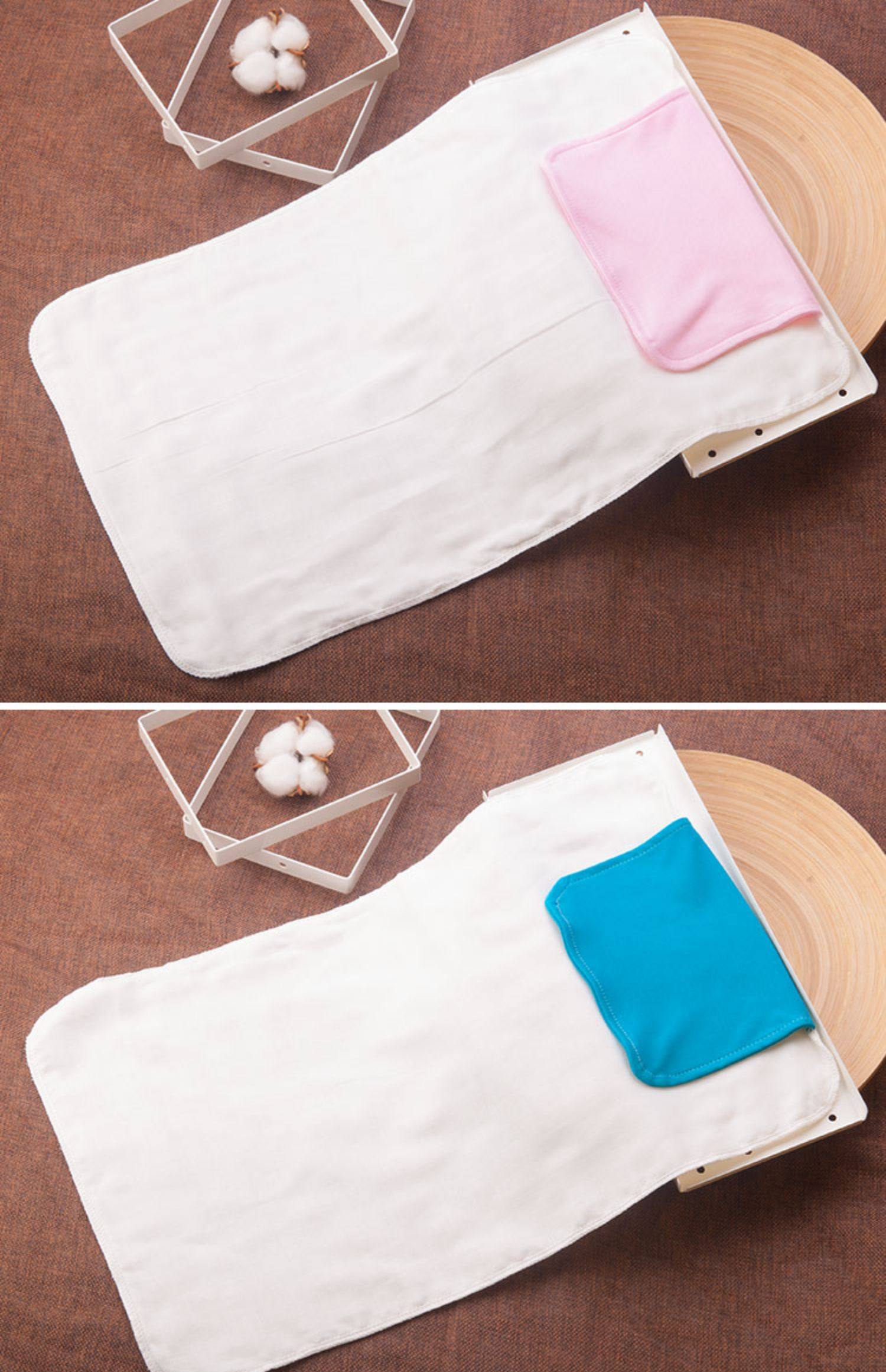 成人纯棉吸汗巾纱布隔汗垫背巾超大人老人运动坐月子孕产妇隔汗巾