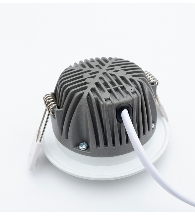 led深防眩筒灯嵌入式家用背景墙天花吊顶客厅卧室防雾护眼天花灯