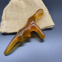 Human foot pressing and scraping multifunctional meridian massage stick facial pedicure facial foot acupoint joint triangle