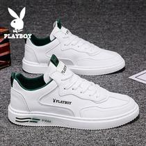 Flowers Playboy mens shoes spring 2022 new 100 hitch small white shoes mens board shoes Han version Trend casual boomer shoes