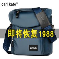 carlkate mens bag single shoulder bag slanted satchel Oxfordmen bag sails cloth bag casual male style small backpack tide
