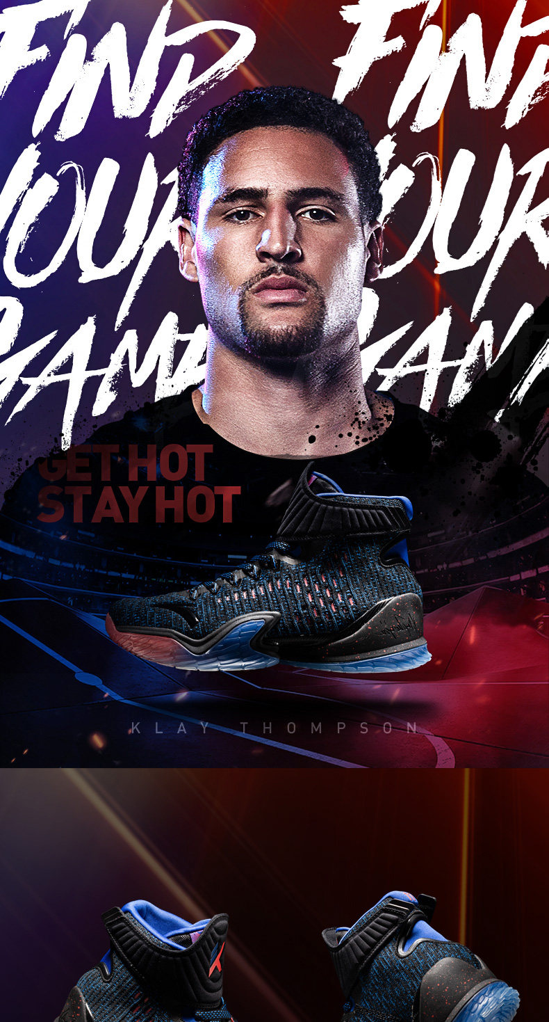 安踏篮球鞋汤普森3代签名球鞋男鞋2017秋冬新款运动鞋男kt3战靴