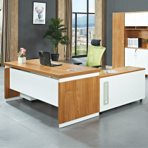 Desk simple modern boss table big class desk manager manager desk single computer table and chair combination office table