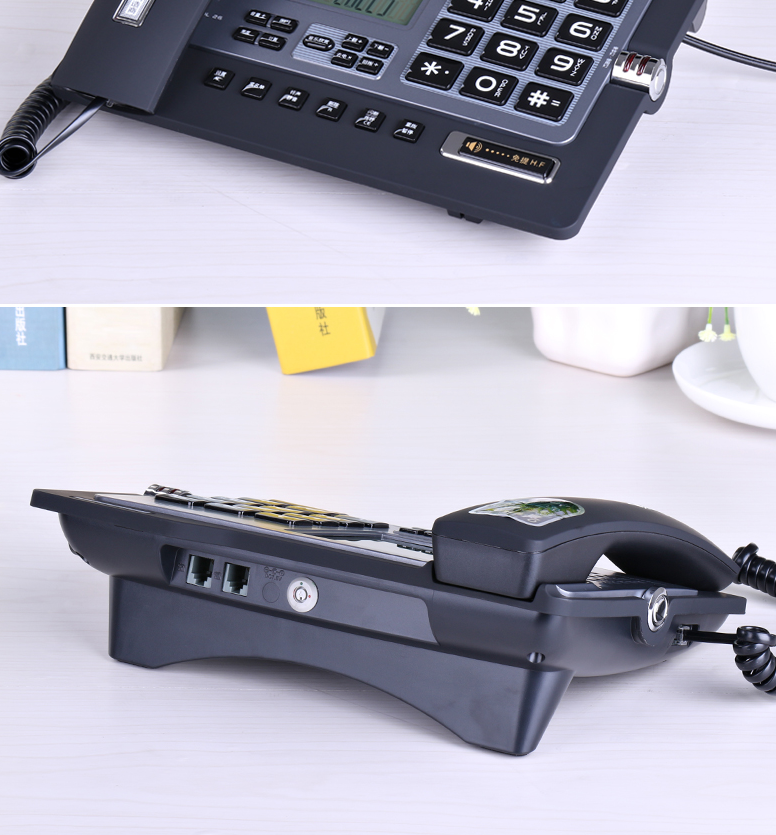 中诺g026电话机来电报号大屏幕办公电话家用座机单机长途锁黑名单