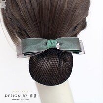 Floral headdress female Korean fashion nurse exquisite hair net professional sweet flight attendant high-grade temperament 2021 new net pocket