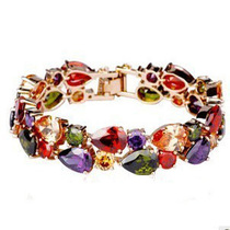 Korean version of the fashion zircon bracelet feminine temperament simple Mona Lisa series jewelry