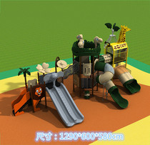 Outdoor Childrens Water Park Equipment Kindergarten Slide Large Slides Outdoor Large Slide Slides Autumn Thousands of Composition