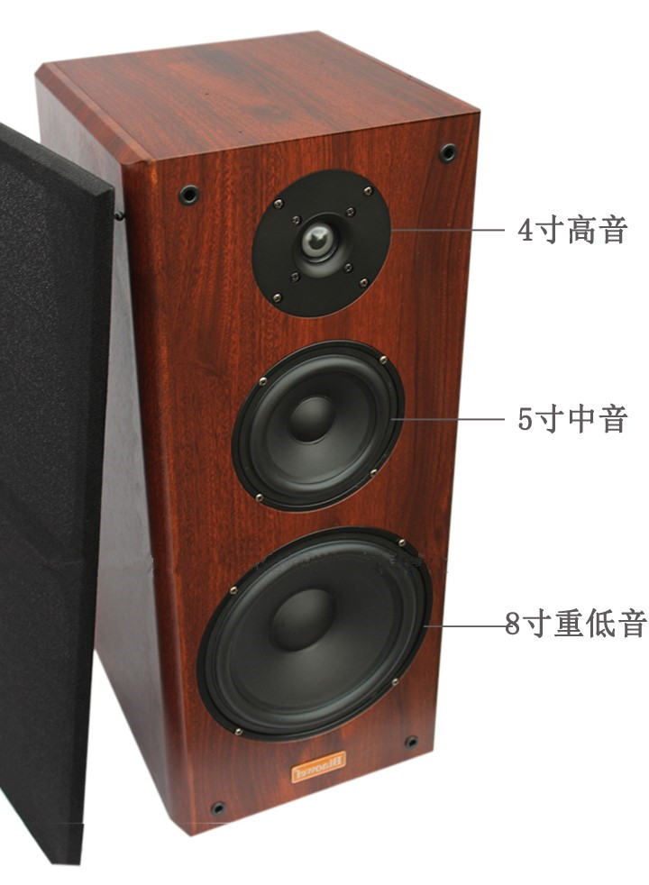 3d Stereo 8 Inch Bookshelf Speaker Professional Hifi Speaker Hi Fi