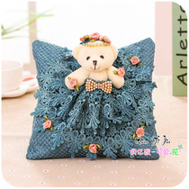 Creative bear deodorant bamboo charcoal bag car home activated carbon bag car sachet lace fragrance bag